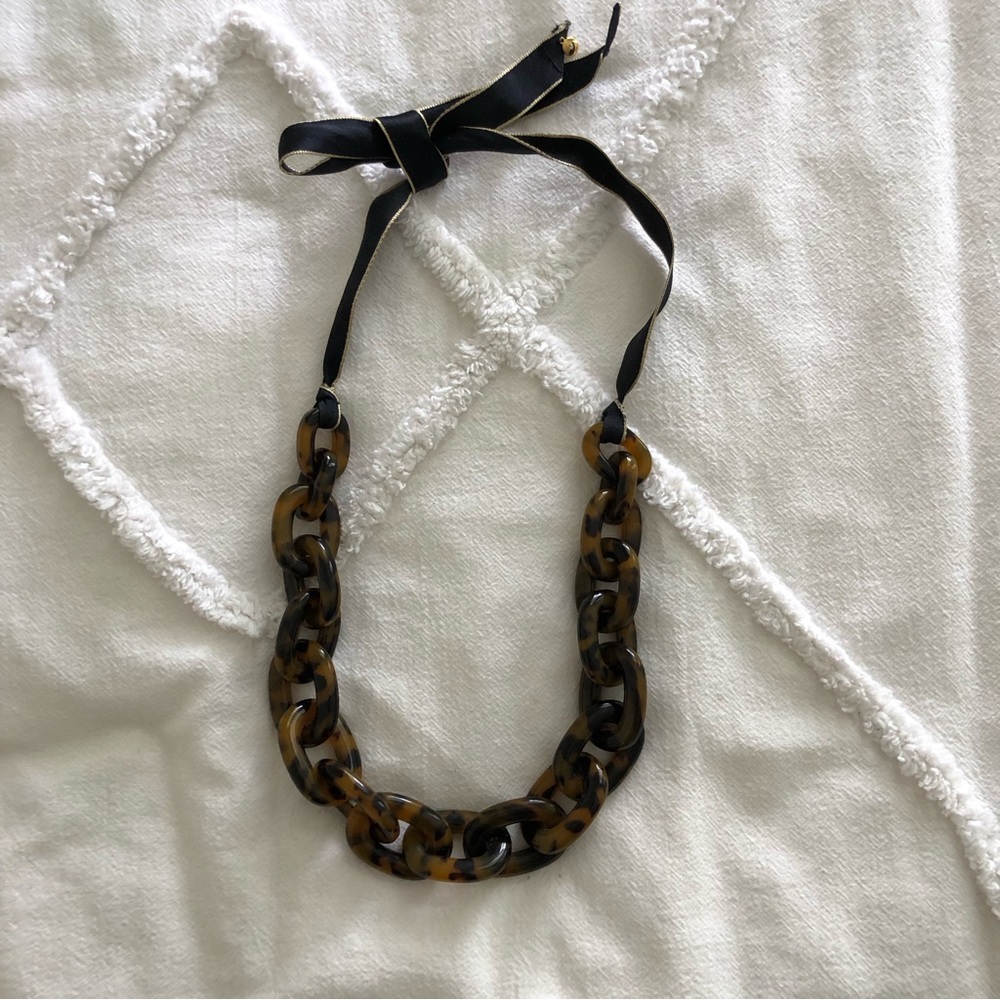 J.Crew lucite necklace